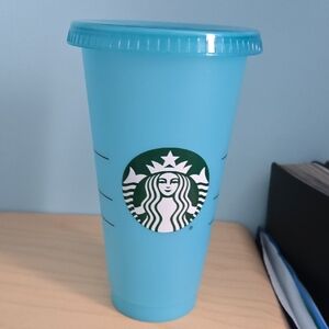 Starbucks Aqua Blue Cup